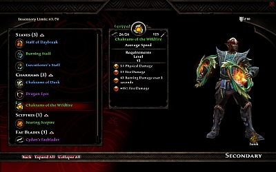 Screen ze hry Kingdoms of Amalur Reckoning