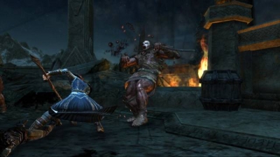 Screen ze hry Lord of the Rings: War in the North, The