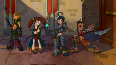 Artwork ke he Dungeon Defenders