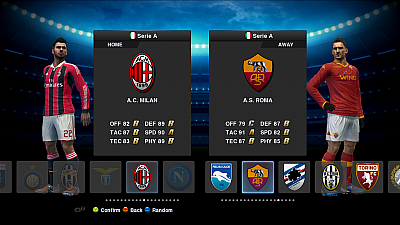 Screen ze hry Pro Evolution Soccer 2013