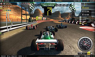 Screen ze hry Victory: The Age of Racing