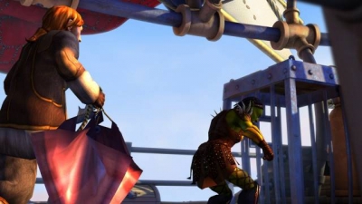 Screen ze hry The Book of Unwritten Tales: The Critter Chronicles