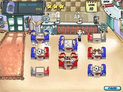 Screen Diner Dash