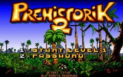 Screen ze hry Prehistoric 2