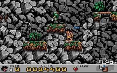 Screen ze hry Prehistoric 2