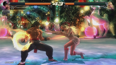 Screen ze hry Tekken Revolution