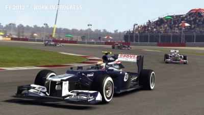 Screen ze hry F1 2012