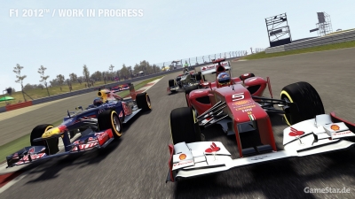 Screen ze hry F1 2012