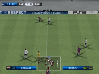 Screen ze hry Pro Evolution Soccer 2011