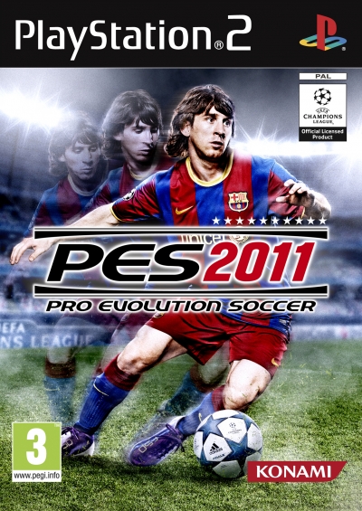Obal hry Pro Evolution Soccer 2011