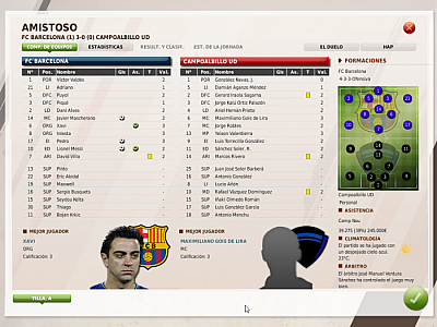 Screen ze hry FIFA Manager 11