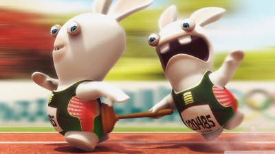 Artwork ke he Rayman Raving Rabbids