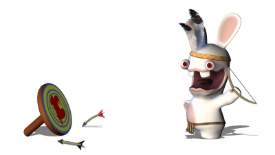 Artwork ke he Rayman Raving Rabbids