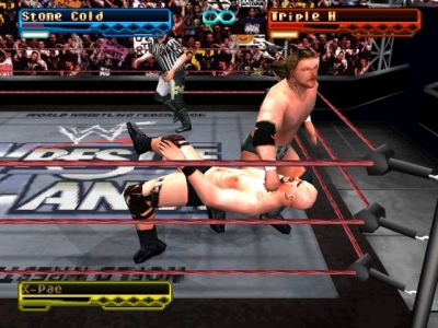 Screen ze hry WWF SmackDown!