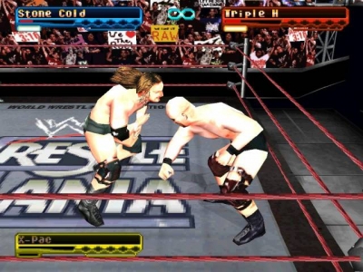 Screen ze hry WWF SmackDown!