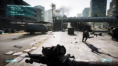 Screen ze hry Battlefield 3