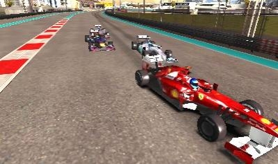 Screen ze hry F1 2011