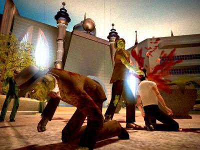 Screen ze hry Stubbs the Zombie in Rebel without a Pulse