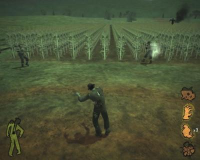 Screen ze hry Stubbs the Zombie in Rebel without a Pulse