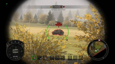 Screen ze hry World of Tanks