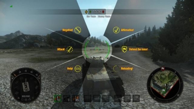 Screen ze hry World of Tanks