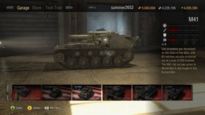 Screen ze hry World of Tanks