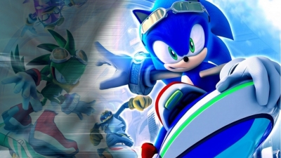 Artwork ke he Sonic Riders