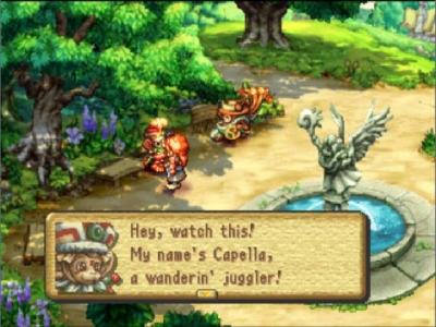 Screen ze hry Legend of Mana