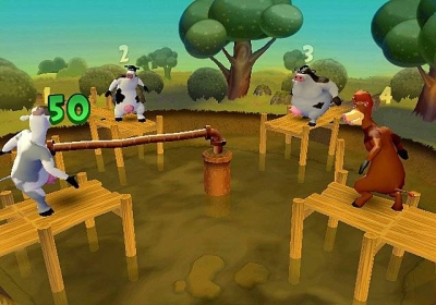 Screen ze hry Barnyard