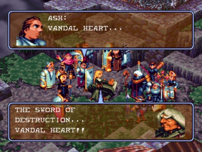 Screen ze hry Vandal Hearts