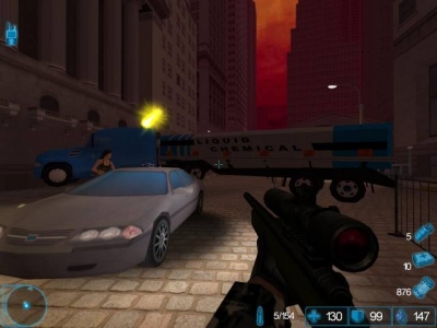 Screen ze hry TerraWars: NY Invasion