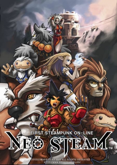 Obal hry Neo Steam: The Shattered Continent