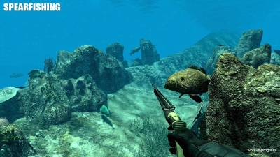 Artwork ke he Spearfishing