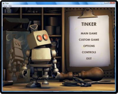 Screen ze hry Tinker