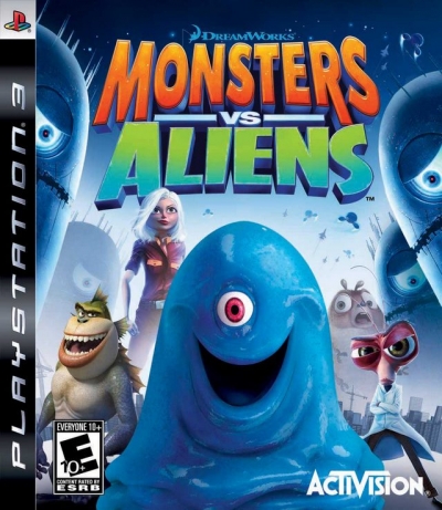 Obal hry Monsters vs. Aliens
