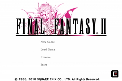 Screen ze hry Final Fantasy II