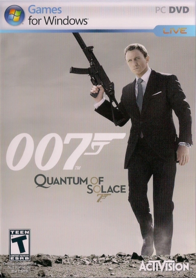Obal hry 007: Quantum of Solace