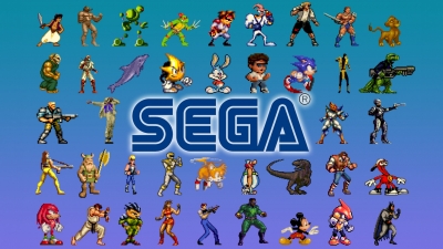 Artwork ke he Sega Superstars