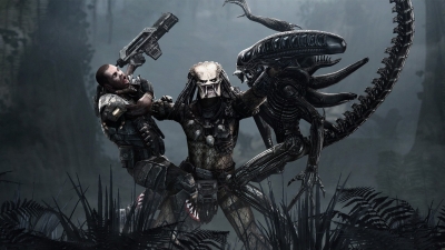 Artwork ke he Aliens Versus Predator: Extinction