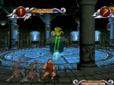Screen ze hry Disneys Hercules: Action Game