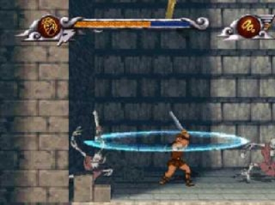 Screen ze hry Disneys Hercules: Action Game