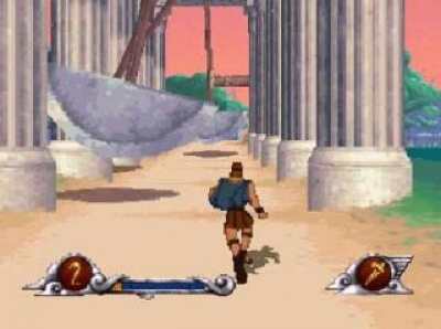 Screen ze hry Disneys Hercules: Action Game