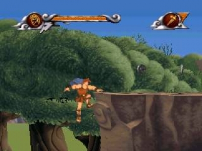 Screen ze hry Disneys Hercules: Action Game