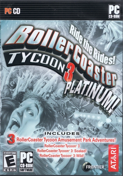 Obal hry RollerCoaster Tycoon 3 Platinum