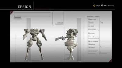 Screen ze hry Armored Core: For Answer