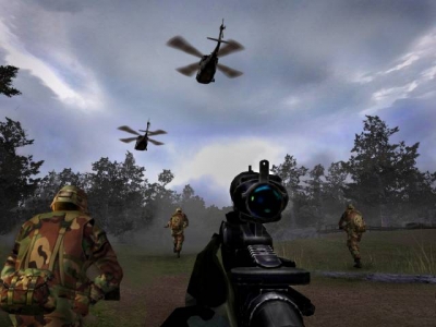 Screen ze hry Americas Army: Rise of a Soldier