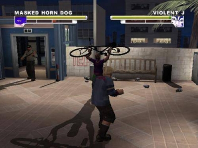 Screen ze hry Backyard Wrestling: Don´t Try This at Home