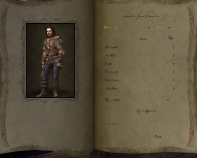 Screen ze hry Bard´s Tale, The