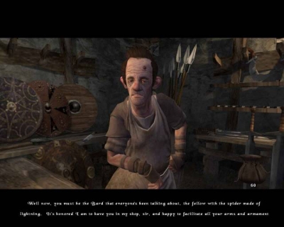 Screen ze hry Bards Tale, The