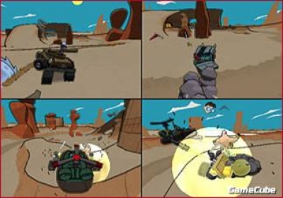 Screen ze hry Cel Damage
